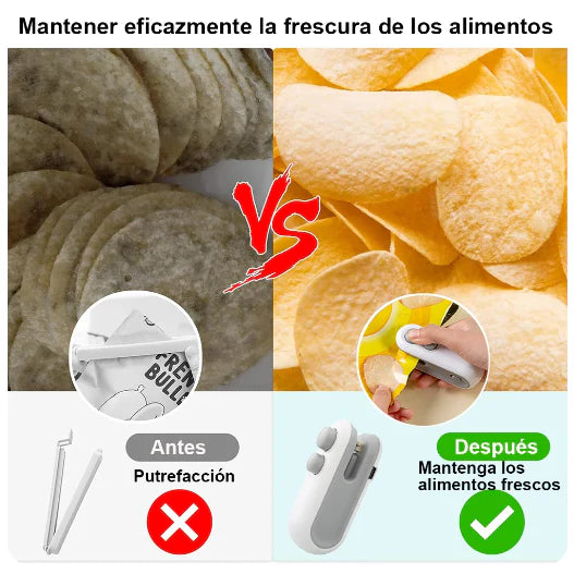 Mini Selladora de Bolsas Recargable – Sella y Conserva en Segundos