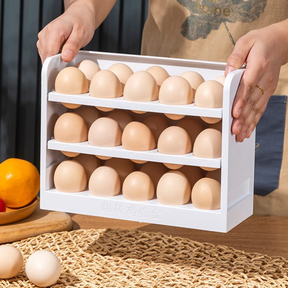 Organizador de Huevos para Nevera | Cocina Ordenada y Elegante