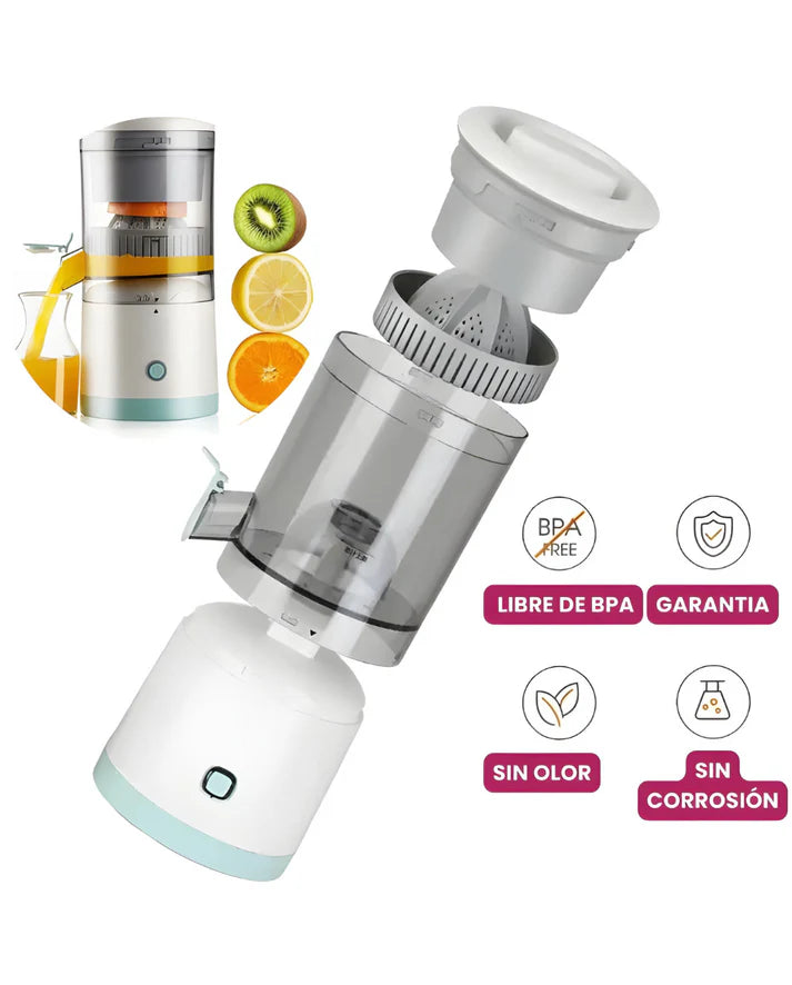 Exprimidor Eléctrico portátil recargable