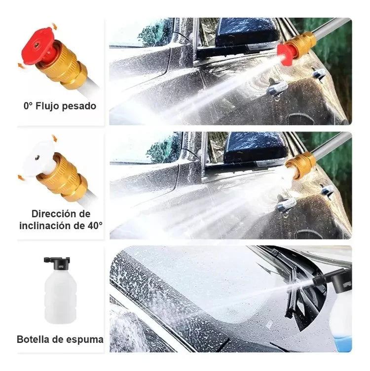 HidroJet Portable™ | Herramienta de Limpieza Portátil Recargable