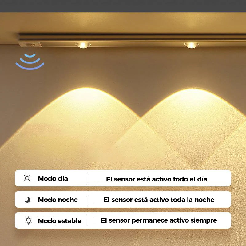 Barra LED Inteligente con Sensor de Movimiento – 60 cm y 80 cm