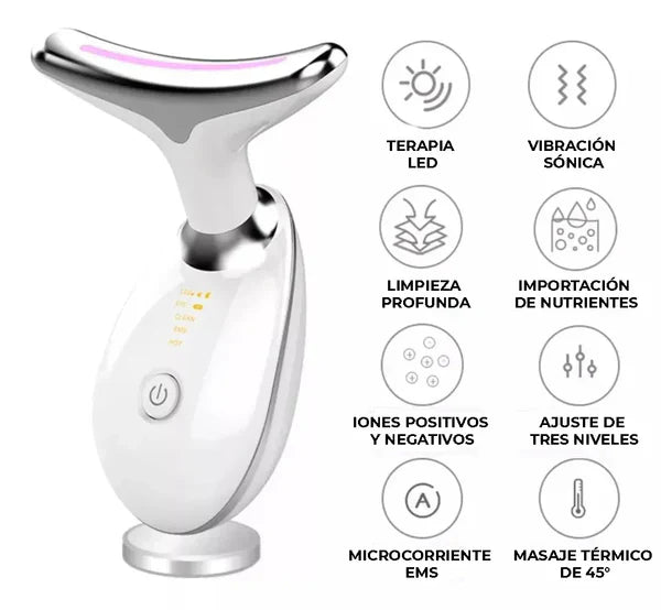 MASAJEADOR FACIAL YOGAFACE ®- ELIMINA PAPADAS Y ARRUGAS