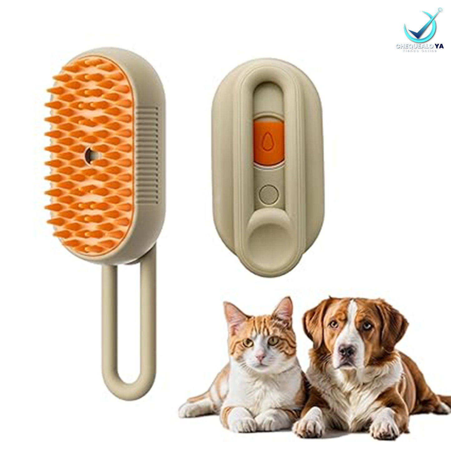 Cepillo de vapor 3 en 1 para mascotas®