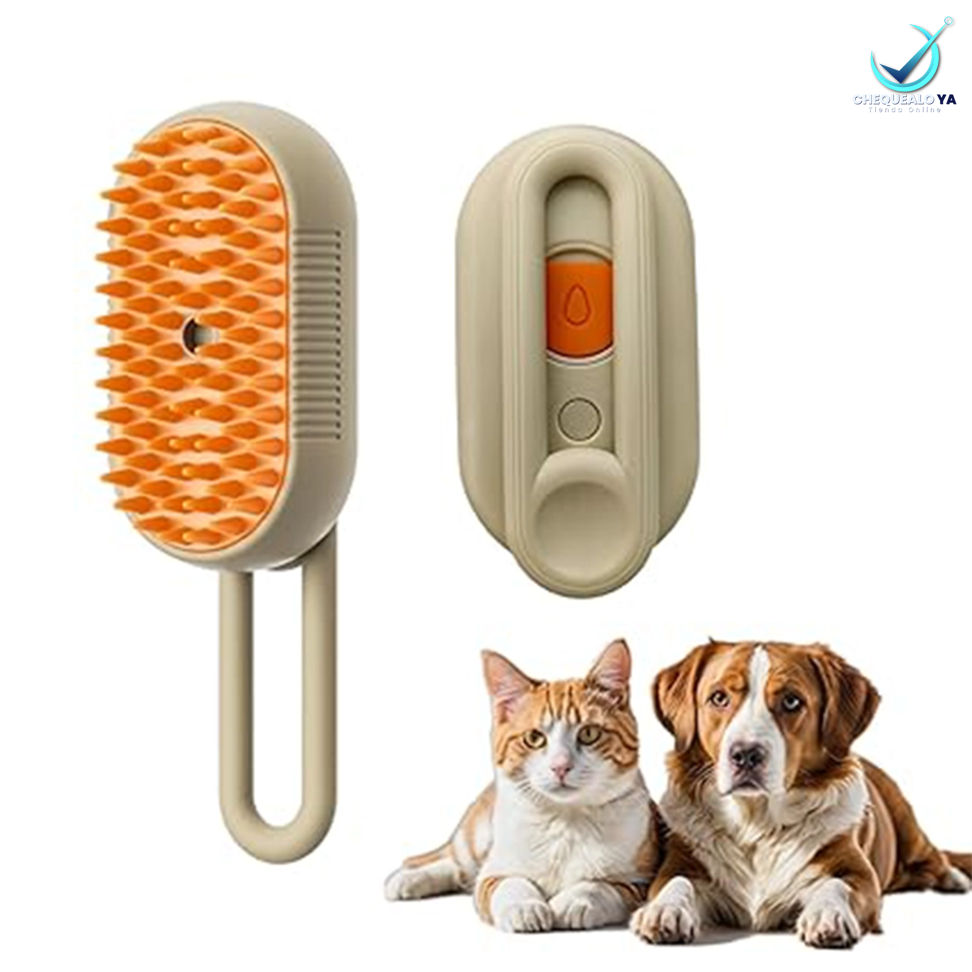 Cepillo de vapor 3 en 1 para mascotas®