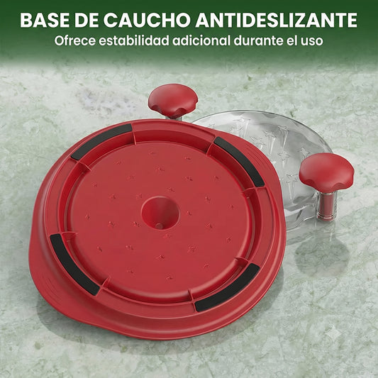 Desmechador de Pollo y Carnes Manual con Tapa