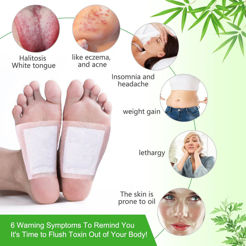 Parches DETOX para pies Antiestrés - Renueva tu cuerpo®