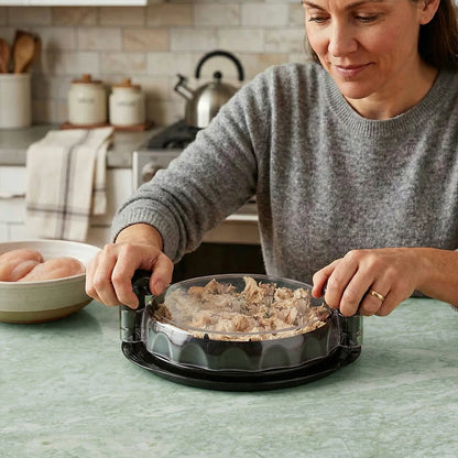 Desmechador de Pollo y Carnes Manual con Tapa