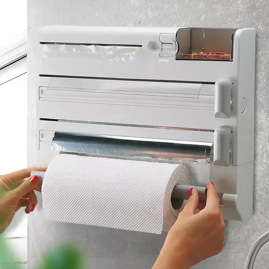 Soporte Organizador de Cocina 5 en 1 | Orden Premium Para Tu Cocina