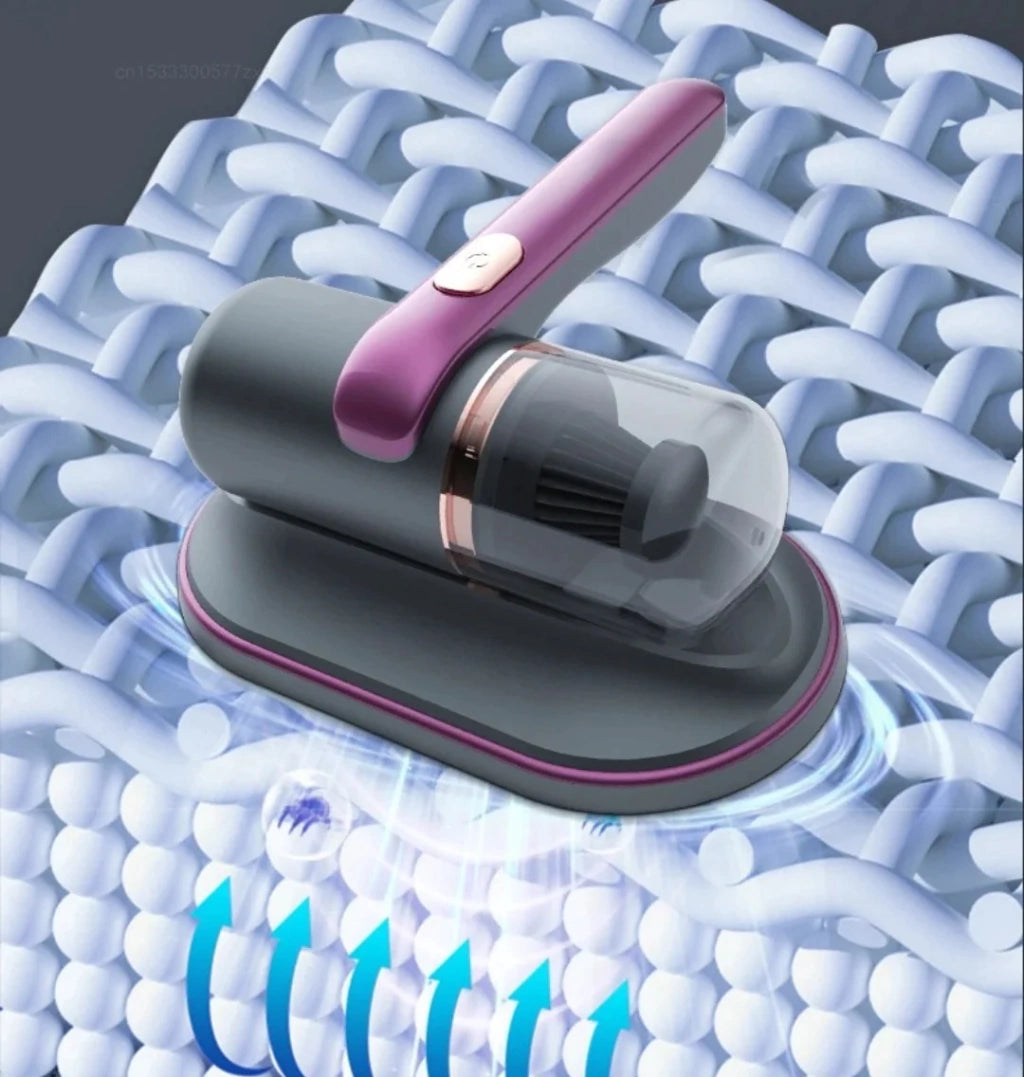 Aspiradora Anti Ácaros UV Inalámbrica | Limpieza Profunda para tu Hogar
