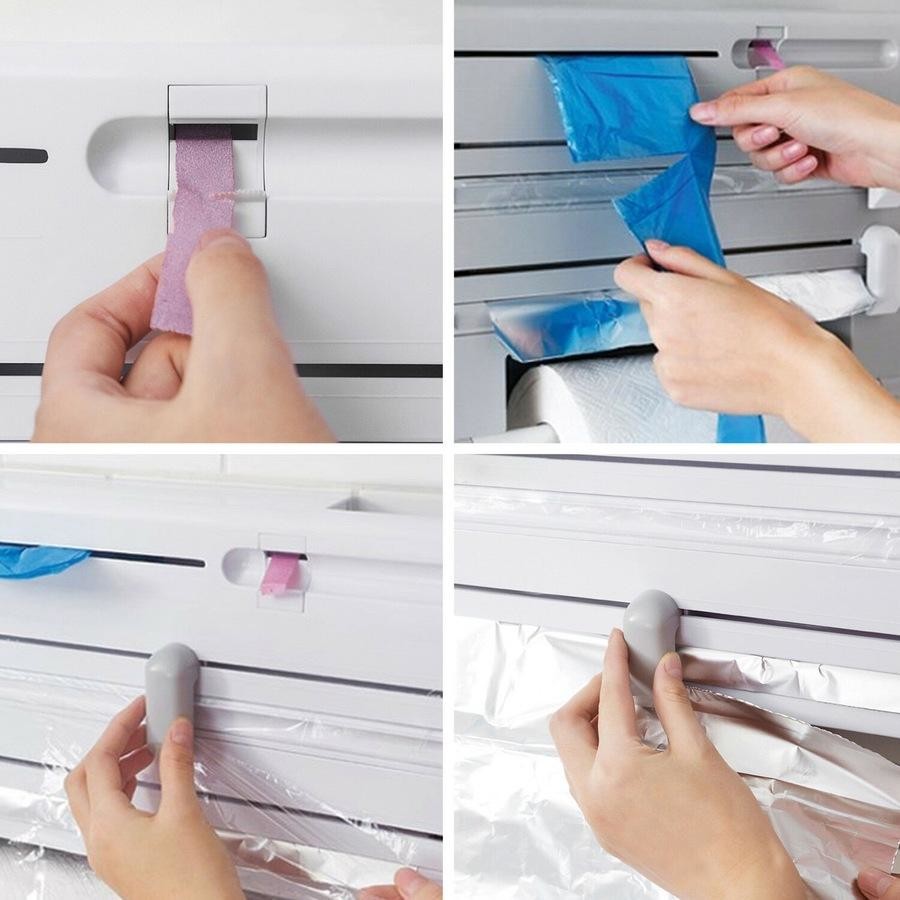 Soporte Organizador de Cocina 5 en 1 | Orden Premium Para Tu Cocina