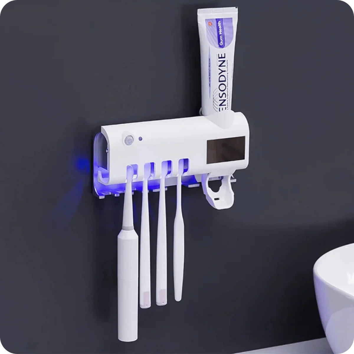 Soporte Esterilizador de Cepillos de dientes UV®