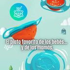 Plato para bebes Gyro Bowl 360° | Anti-desastres