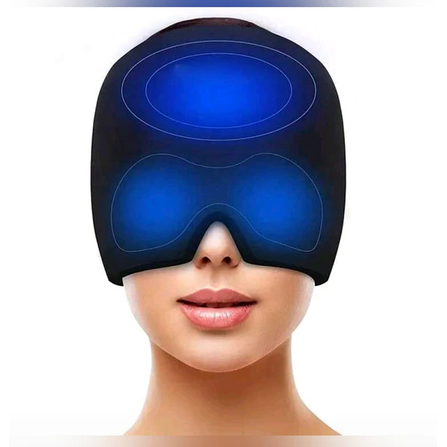 Gorro de Gel Terapéutico Anti-Migrañas y Estrés (Compresión 360°)