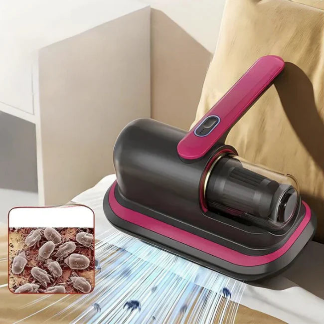 Aspiradora Anti Ácaros UV Inalámbrica | Limpieza Profunda para tu Hogar