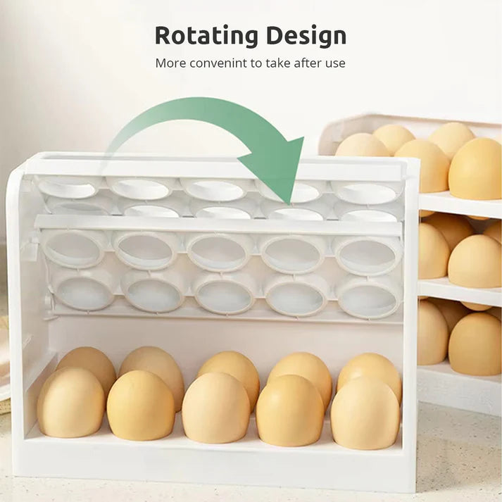 Organizador de Huevos para Nevera | Cocina Ordenada y Elegante