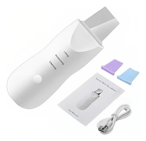 Espátula Ultrasónica Facial 3 en 1 · Peeling, Lifting y Masaje