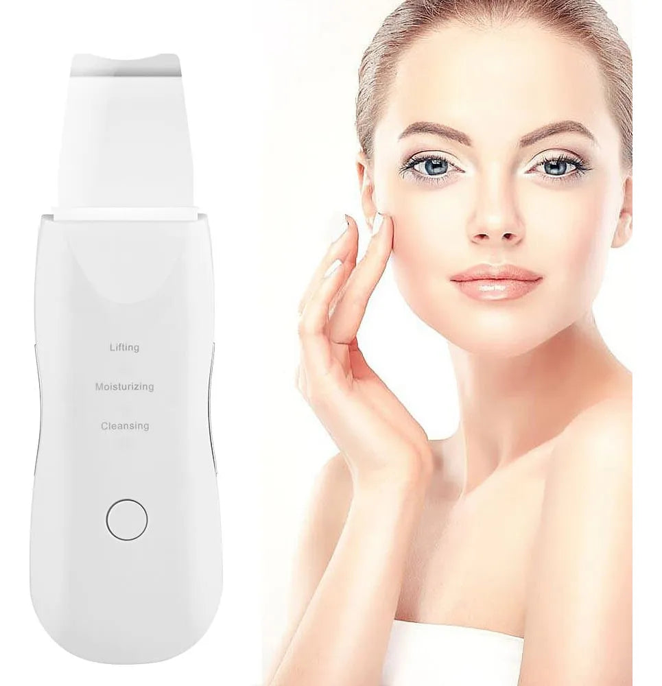Espátula Ultrasónica Facial 3 en 1 · Peeling, Lifting y Masaje