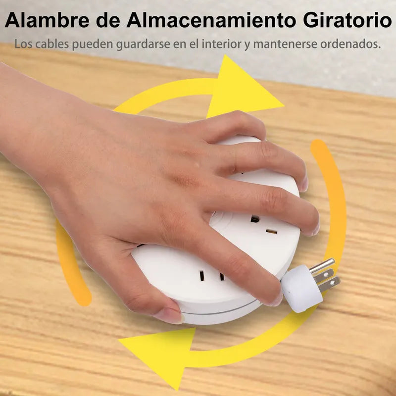 PowerRetract™ – Extensión Eléctrica Retráctil Anti-Enredos