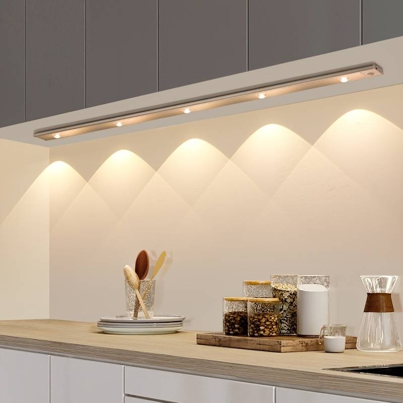 Barra LED Inteligente con Sensor de Movimiento – 60 cm y 80 cm