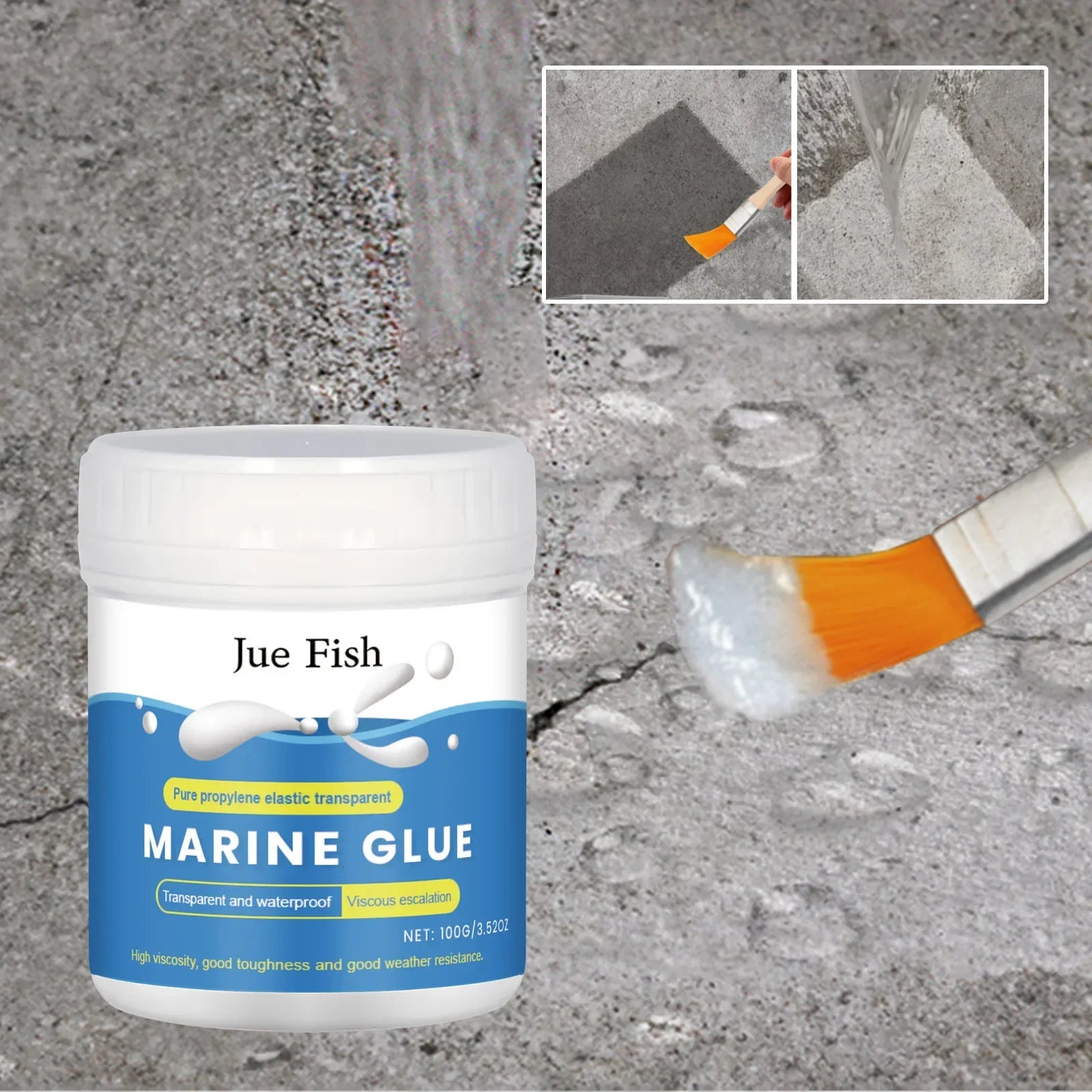 Sellador Transparente Impermeable 300g ®