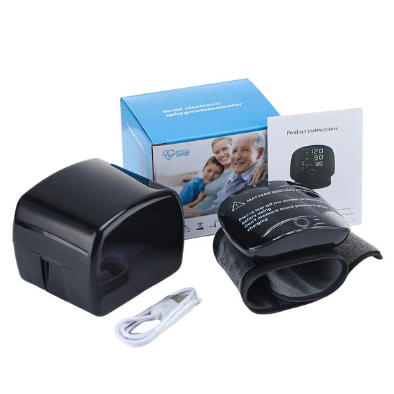 Tensiómetro Digital de Muñeca Recargable | Control Rápido y Preciso en Casa
