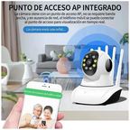Cámara de Vigilancia 360° 5 Antenas | Ve Todo Desde tu Celular
