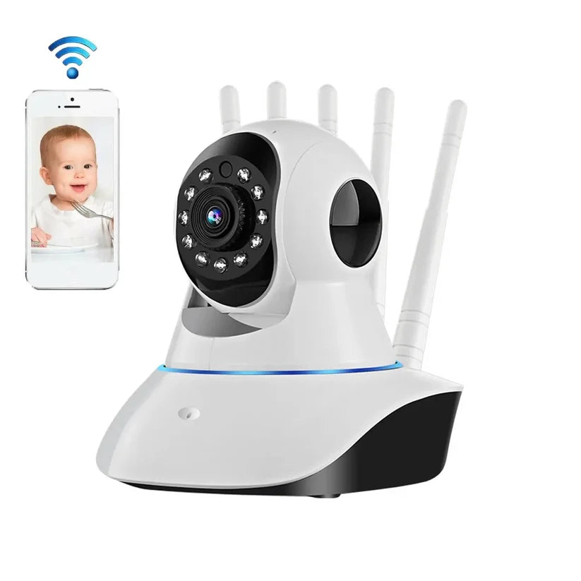 Cámara de Vigilancia 360° 5 Antenas | Ve Todo Desde tu Celular