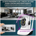 Cámara de Vigilancia 360° 5 Antenas | Ve Todo Desde tu Celular