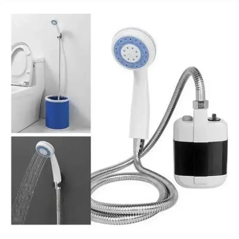 Ducha Portátil Recargable | Presión en Cualquier Lugar