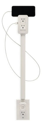 Extensión Tomacorriente Giratorio con USB-C
