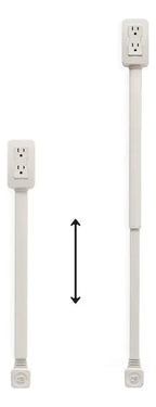 Extensión Tomacorriente Giratorio con USB-C