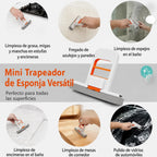 Mini Mopa Autoescurrible – Limpia sin Mojarte las Manos (Pack x2)