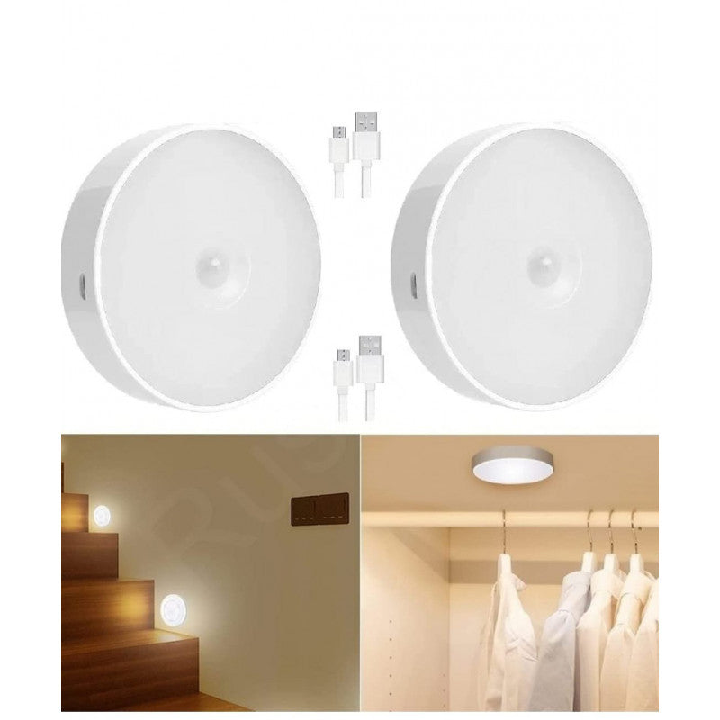 PACK de 2 Lámparas Inteligente con Sensor – Recargable USB