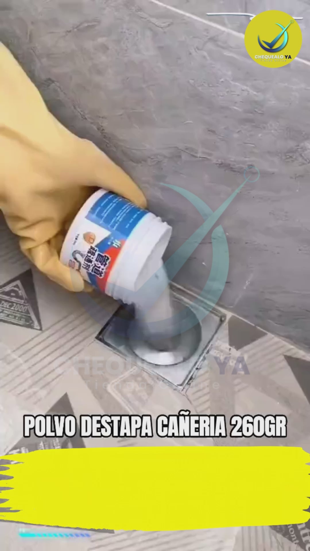Destapador de Cañerías en Polvo 260g | Destapa en Minutos