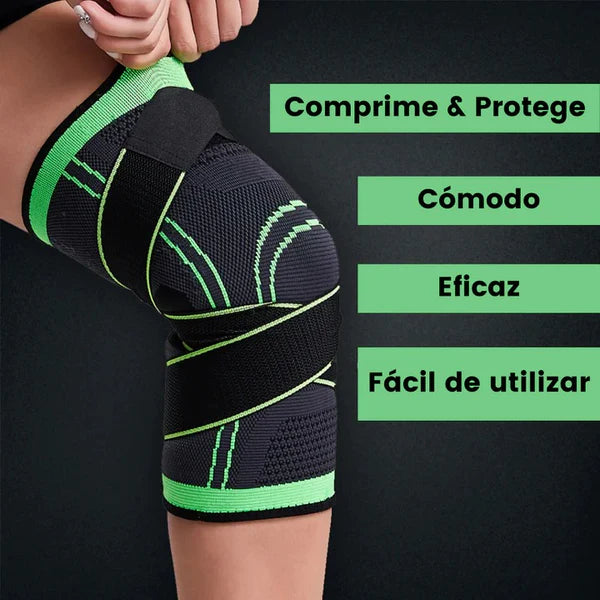 Rodillera de compresión 3D ortopédica y deportiva - Knee Support Sport®